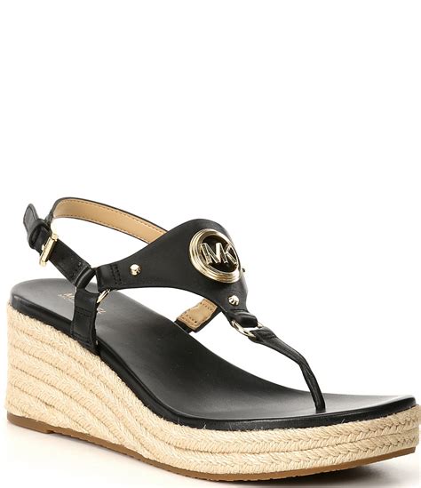 michael kors casey wedge sandals.